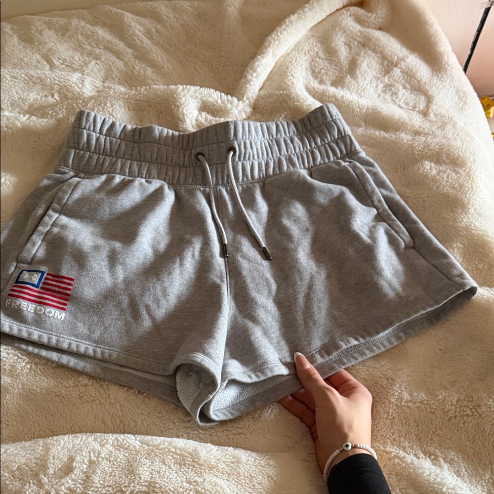 Under Armour Gray Women's Athletic Shorts